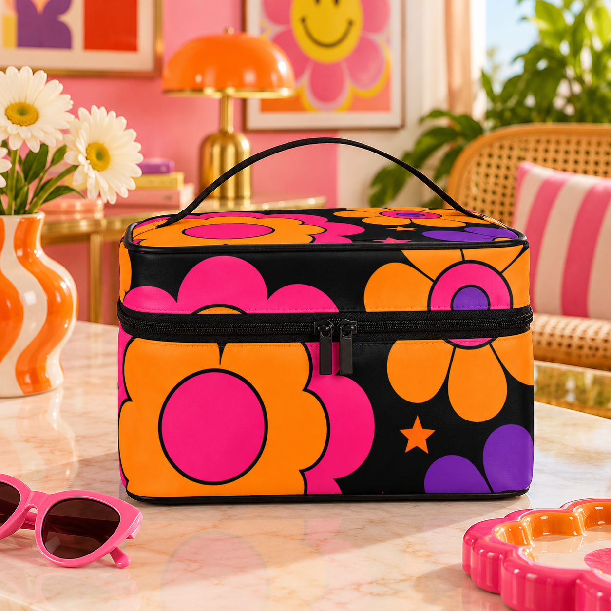 Retro Modern Mahjong Tile Bags