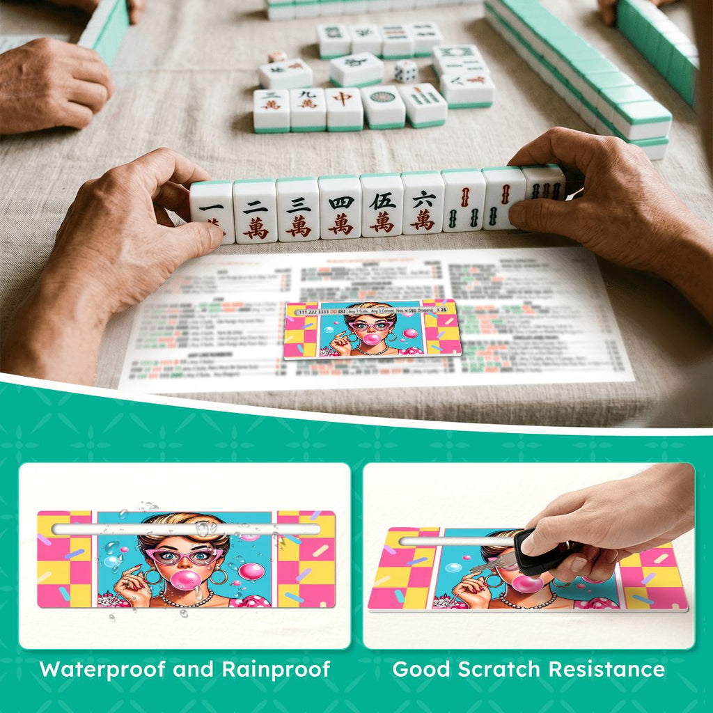 50's Bubblegum Gal Mahjong Line Reader 4 Pack– The Mahj Lounge